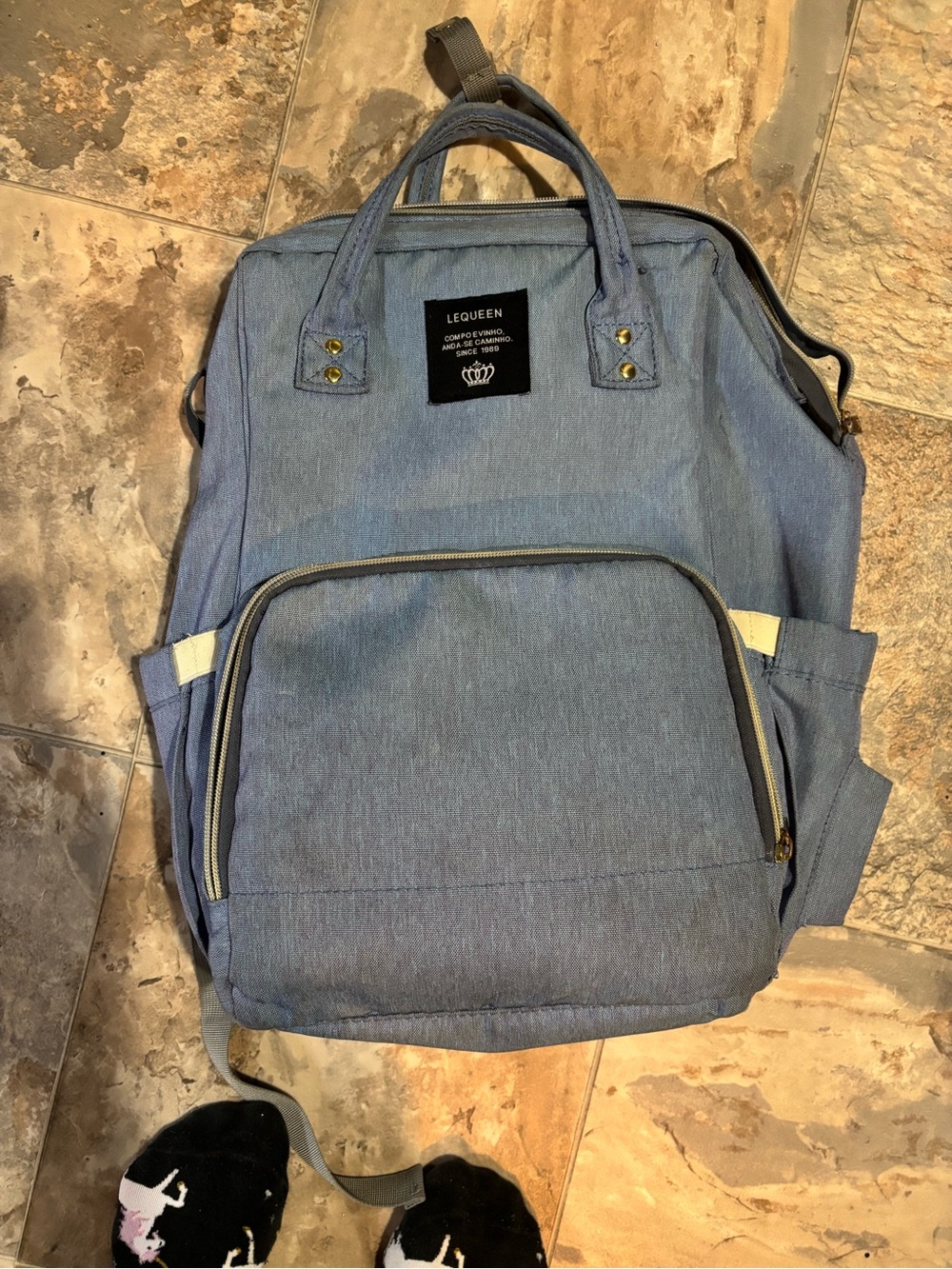 Diaper bag Blue